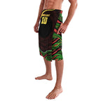 Personalized Penrith Panthers Rugby Mascot Lavalava Aboriginal Dot Art - Dreamtime Rugby Mascot