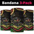 Personalized Penrith Panthers Rugby Mascot Neck Gaiter Aboriginal Dot Art - Dreamtime Rugby Mascot