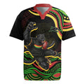Personalized Penrith Panthers Rugby Mascot Rugby Jersey Aboriginal Dot Art - Dreamtime Rugby Mascot