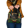 Personalized Penrith Panthers Rugby Mascot Shoulder Handbag Aboriginal Dot Art - Dreamtime Rugby Mascot