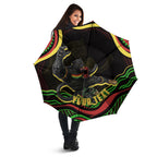 Personalized Penrith Panthers Rugby Mascot Umbrella Aboriginal Dot Art - Dreamtime Rugby Mascot
