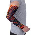 Personalized Adelaide Crows AFL Mascot Arm Sleeves Aboriginal Dot Art - Dreamtime Football Mascot
