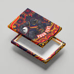 Personalized Adelaide Crows AFL Mascot Canvas Wall Art Aboriginal Dot Art - Dreamtime Football Mascot