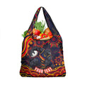 Personalized Adelaide Crows AFL Mascot Grocery Bag Aboriginal Dot Art - Dreamtime Football Mascot
