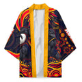 Personalized Adelaide Crows AFL Mascot Kimono Aboriginal Dot Art - Dreamtime Football Mascot
