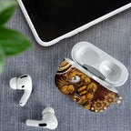 Personalized Hawthorn Hawks AFL Mascot AirPods Case Aboriginal Dot Art - Dreamtime Football Mascot