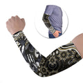 Personalized Collingwood Magpies Football Arm Sleeves Aboriginal Dot Art - Dreamtime Football Mascot