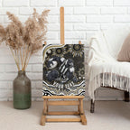 Personalized Collingwood Magpies Football Canvas Wall Art Aboriginal Dot Art - Dreamtime Football Mascot