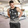 Personalized Collingwood Magpies Football Men Tank Top Aboriginal Dot Art - Dreamtime Football Mascot