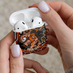 Personalized GWS Giants Rugby AirPods Case Aboriginal Dot Art - Dreamtime Football Mascot