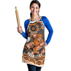 Personalized GWS Giants Rugby Apron Aboriginal Dot Art - Dreamtime Football Mascot