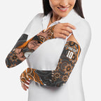 Personalized GWS Giants Rugby Arm Sleeves Aboriginal Dot Art - Dreamtime Football Mascot