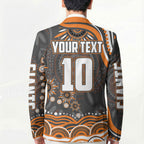 Personalized GWS Giants Rugby Blazer Aboriginal Dot Art - Dreamtime Football Mascot