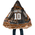 Personalized GWS Giants Rugby Cloak Aboriginal Dot Art - Dreamtime Football Mascot