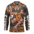 Personalized GWS Giants Rugby Hockey Jersey Aboriginal Dot Art - Dreamtime Football Mascot