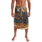 Personalized GWS Giants Rugby Lavalava Aboriginal Dot Art - Dreamtime Football Mascot