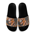Personalized GWS Giants Rugby Slide Sandals Aboriginal Dot Art - Dreamtime Football Mascot