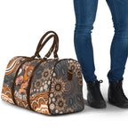 Personalized GWS Giants Rugby Travel Bag Aboriginal Dot Art - Dreamtime Football Mascot