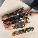 Personalized GWS Giants Rugby Umbrella Aboriginal Dot Art - Dreamtime Football Mascot