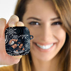 Personalized Carlton Blues Rugby AirPods Case Aboriginal Dot Art - Dreamtime Football Mascot