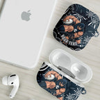Personalized Carlton Blues Rugby AirPods Case Aboriginal Dot Art - Dreamtime Football Mascot