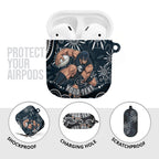 Personalized Carlton Blues Rugby AirPods Case Aboriginal Dot Art - Dreamtime Football Mascot
