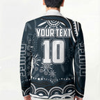Personalized Carlton Blues Rugby Blazer Aboriginal Dot Art - Dreamtime Football Mascot