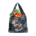 Personalized Carlton Blues Rugby Grocery Bag Aboriginal Dot Art - Dreamtime Football Mascot