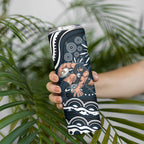 Personalized Carlton Blues Rugby Skinny Tumbler Aboriginal Dot Art - Dreamtime Football Mascot