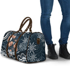 Personalized Carlton Blues Rugby Travel Bag Aboriginal Dot Art - Dreamtime Football Mascot