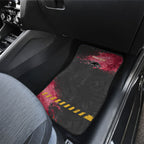 Personalised Penrith Panthers Rugby Car Mats Black Panther Mascot - Sporty Splash Art Style