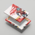 Personalised Dolphins Rugby Canvas Wall Art Dolphin Mascot - Sporty Splash Art Style