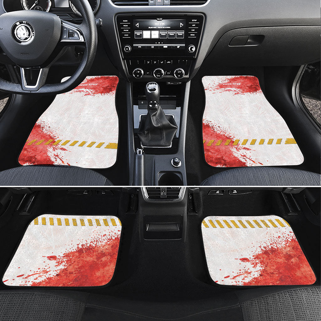 Personalised Dolphins Rugby Car Mats Dolphin Mascot - Sporty Splash Art Style
