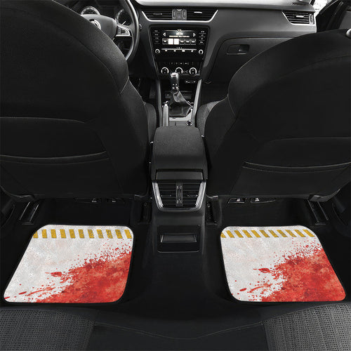 Personalised Dolphins Rugby Car Mats Dolphin Mascot - Sporty Splash Art Style