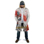 Personalised Dolphins Rugby Cloak Dolphin Mascot - Sporty Splash Art Style