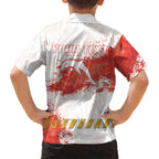 Personalised Dolphins Rugby Family Matching Mermaid Dress and Hawaiian Shirt Dolphin Mascot - Sporty Splash Art Style