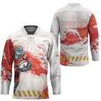 Personalised Dolphins Rugby Hockey Jersey Dolphin Mascot - Sporty Splash Art Style