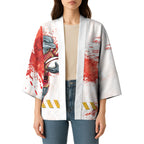 Personalised Dolphins Rugby Kimono Dolphin Mascot - Sporty Splash Art Style