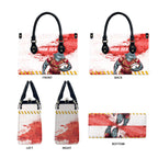 Personalised Dolphins Rugby Leather Bag Dolphin Mascot - Sporty Splash Art Style
