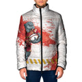 Personalised Dolphins Rugby Padded Jacket Dolphin Mascot - Sporty Splash Art Style