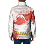 Personalised Dolphins Rugby Padded Jacket Dolphin Mascot - Sporty Splash Art Style