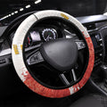 Dolphins Rugby Steering Wheel Cover Dolphin Mascot - Sporty Splash Art Style