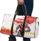 Personalised Dolphins Rugby Travel Bag Dolphin Mascot - Sporty Splash Art Style