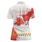 Personalised Dolphins Rugby Women Polo Shirt Dolphin Mascot - Sporty Splash Art Style