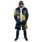 Personalised North Queensland Cowboys Rugby Cloak Wolf Mascot - Sporty Splash Art Style