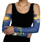 Personalised Parramatta Eels Rugby Arm Sleeves Eel Mascot - Sporty Splash Art Style