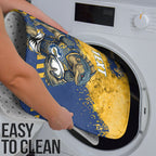 Personalised Parramatta Eels Rugby Bathroom Set Eel Mascot - Sporty Splash Art Style
