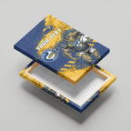 Personalised Parramatta Eels Rugby Canvas Wall Art Eel Mascot - Sporty Splash Art Style
