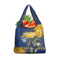 Personalised Parramatta Eels Rugby Grocery Bag Eel Mascot - Sporty Splash Art Style