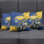 Personalised Parramatta Eels Rugby Pillow Cover Eel Mascot - Sporty Splash Art Style